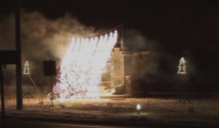 foto efekt ohnepad kozlany