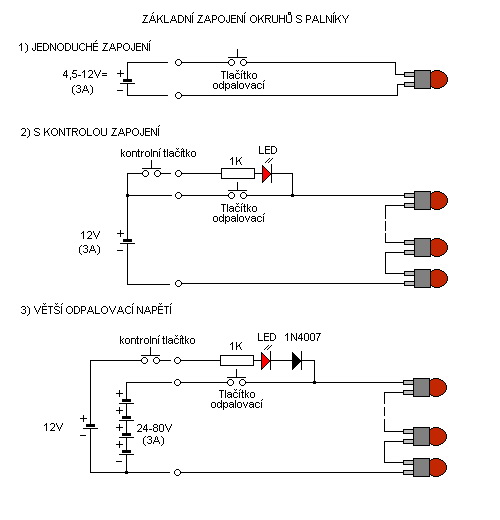 zapojen palnk schema