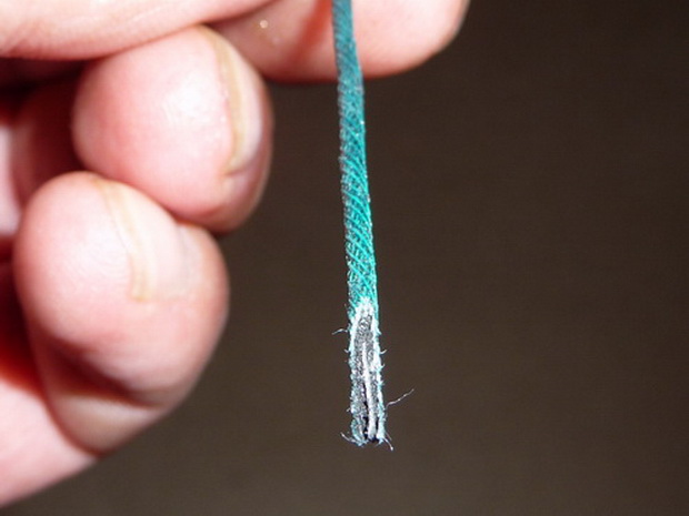 stopina zelena nariznuta tenka