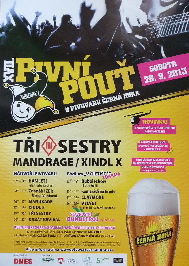 cerna hora 2013 plakat